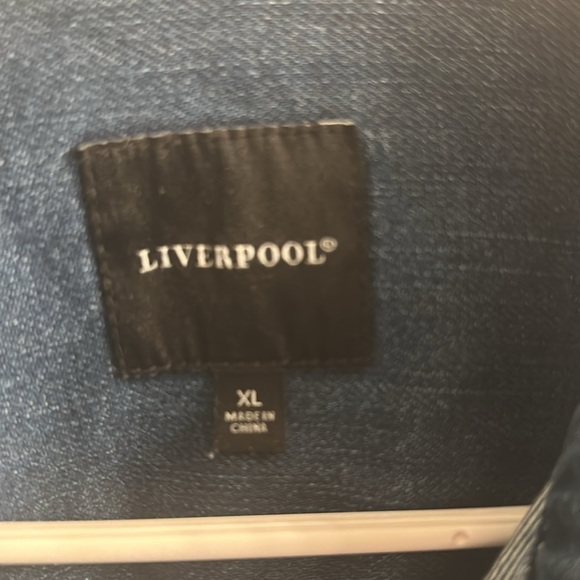 LIVERPOOL JEAN JACKET - size XL - Picture 4 of 8